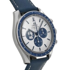 Omega Speedmaster Professional "Silver Snoopy Award" 50th Anniversary Blue Men's Watch - Image 3