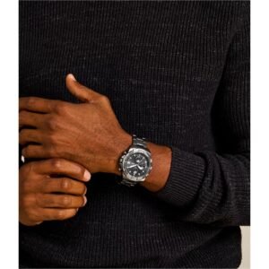 FOSSIL Bronson Chronograph Black Stainless Steel Men’s Watch – FS5852 - Image 10