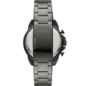 Alternative view of FOSSIL Bronson Chronograph Black Stainless Steel Men’s Watch – FS5852