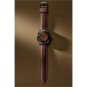 FOSSIL Towns Men Automatic Brown Dial Leather Watch – ME3098 - Image 5