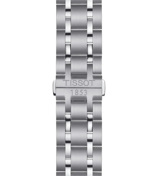 Tissot Couturier Chronograph Black Dial Stainless Steel Men's Watch - Image 6