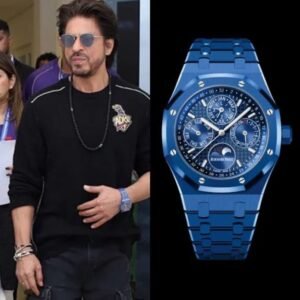 Audemars Piguet Royal Oak Perpetual Calendar Electric Blue Men's Watch – Celebrity Choice