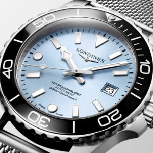 Alternative view of Longines HydroConquest Automatic Ice Blue Dial Stainless Steel Mesh Men's Watch