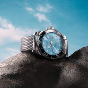 Longines HydroConquest Automatic Ice Blue Dial Stainless Steel Mesh Men's Watch - Image 8