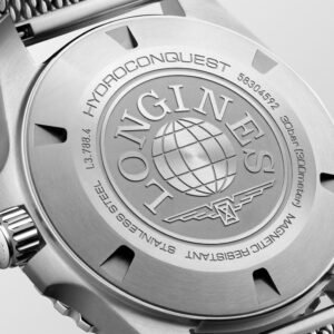 Longines HydroConquest Automatic Ice Blue Dial Stainless Steel Mesh Men's Watch - Image 7