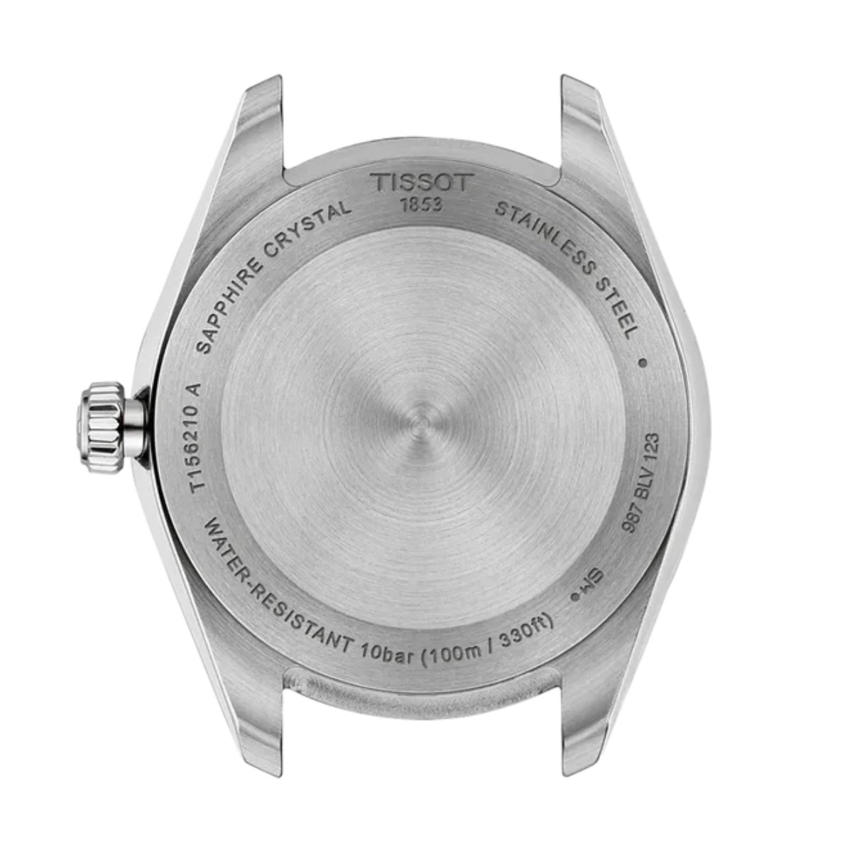 Tissot Ballade 40mm Two-Tone Rose Gold Fluted Bezel Blue Dial Men's Watch - Image 4