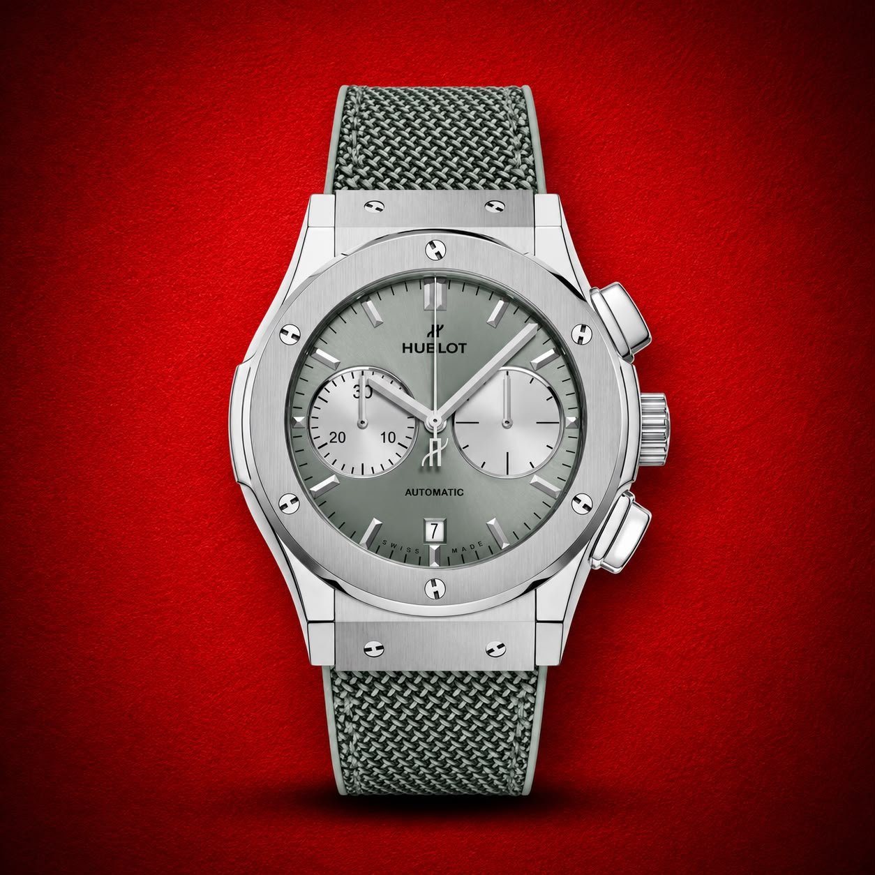 Hublot Classic Fusion Chronograph Titanium Sage Green 45mm Men's Watch