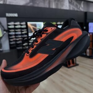 New Balance Fresh Foam X Ellipse V1 Black Sunset Orange Men's Running Shoes - Image 4