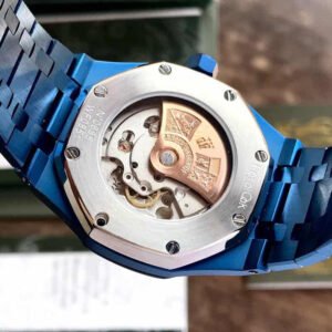 Audemars Piguet Royal Oak Skeleton Openworked Matte Black Metal Men's Watch - Image 6