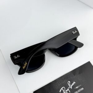 Ray-Ban AWGE Edition Bold Rectangular Glossy Black Sunglasses (G-15 Lenses) - Image 3