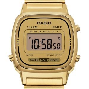 Casio Vintage Mini Digital Petite Dial Women's Watch (LA670 Series) - Image 4