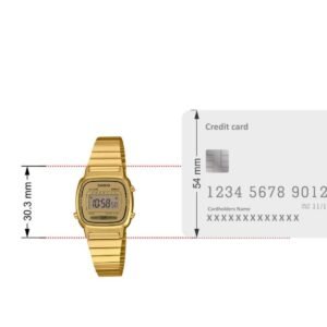 Casio Vintage Mini Digital Petite Dial Women's Watch (LA670 Series) - Image 13