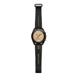 Alternative view of Omega x Swatch Bioceramic MoonSwatch "Mission to the Moon 1969" Chronograph Watch