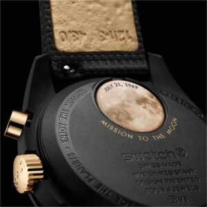 Omega x Swatch Bioceramic MoonSwatch "Mission to the Moon 1969" Chronograph Watch - Image 4