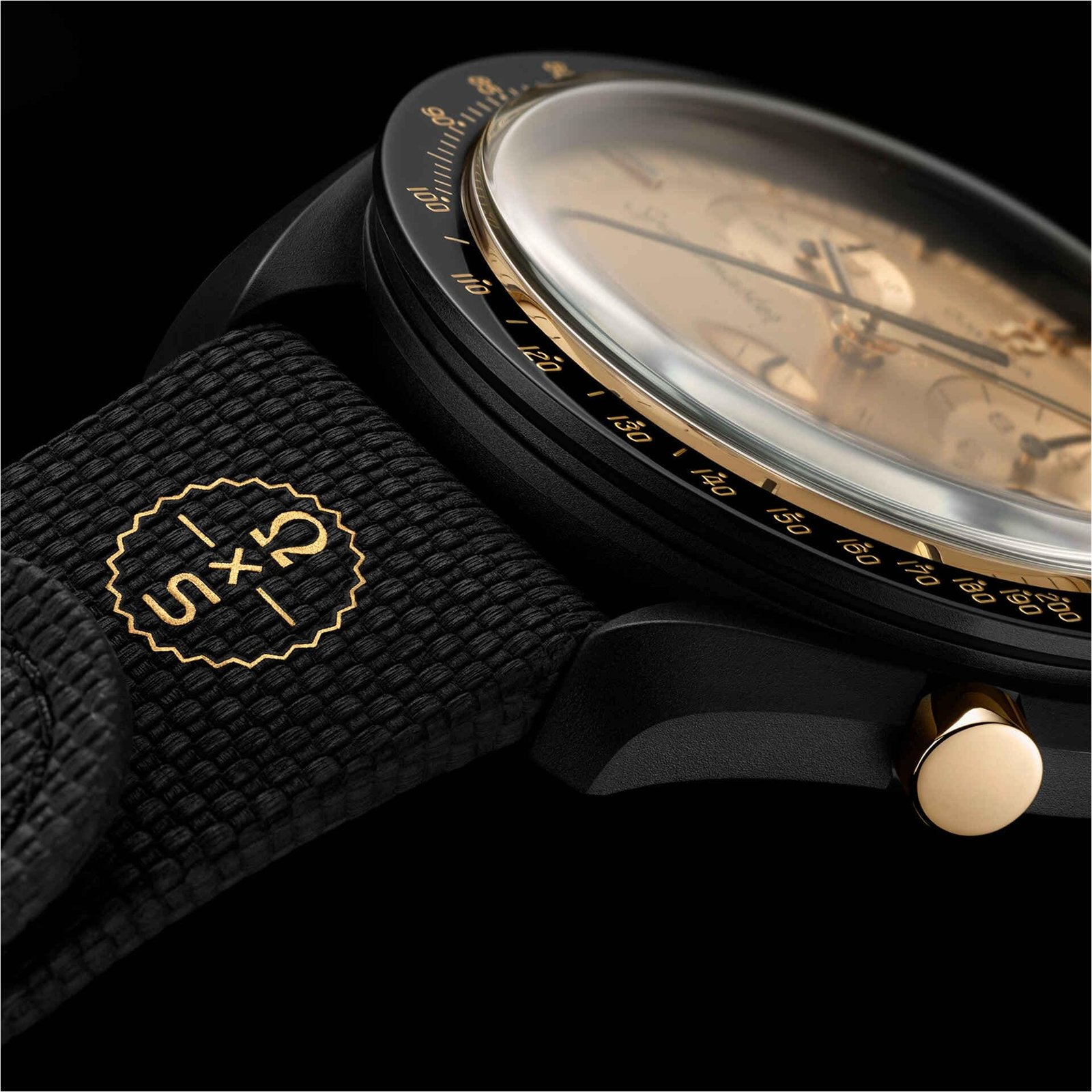 Omega x Swatch Bioceramic MoonSwatch "Mission to the Moon 1969" Chronograph Watch - Image 5