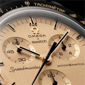 Omega x Swatch Bioceramic MoonSwatch "Mission to the Moon 1969" Chronograph Watch - Image 10